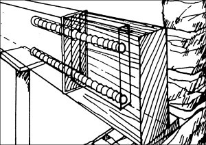 TRS Type E - TRS in place, open top slot or slots